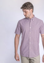 CARVEN CAMISA M/C HOMBRE ROJO CVK03119RD