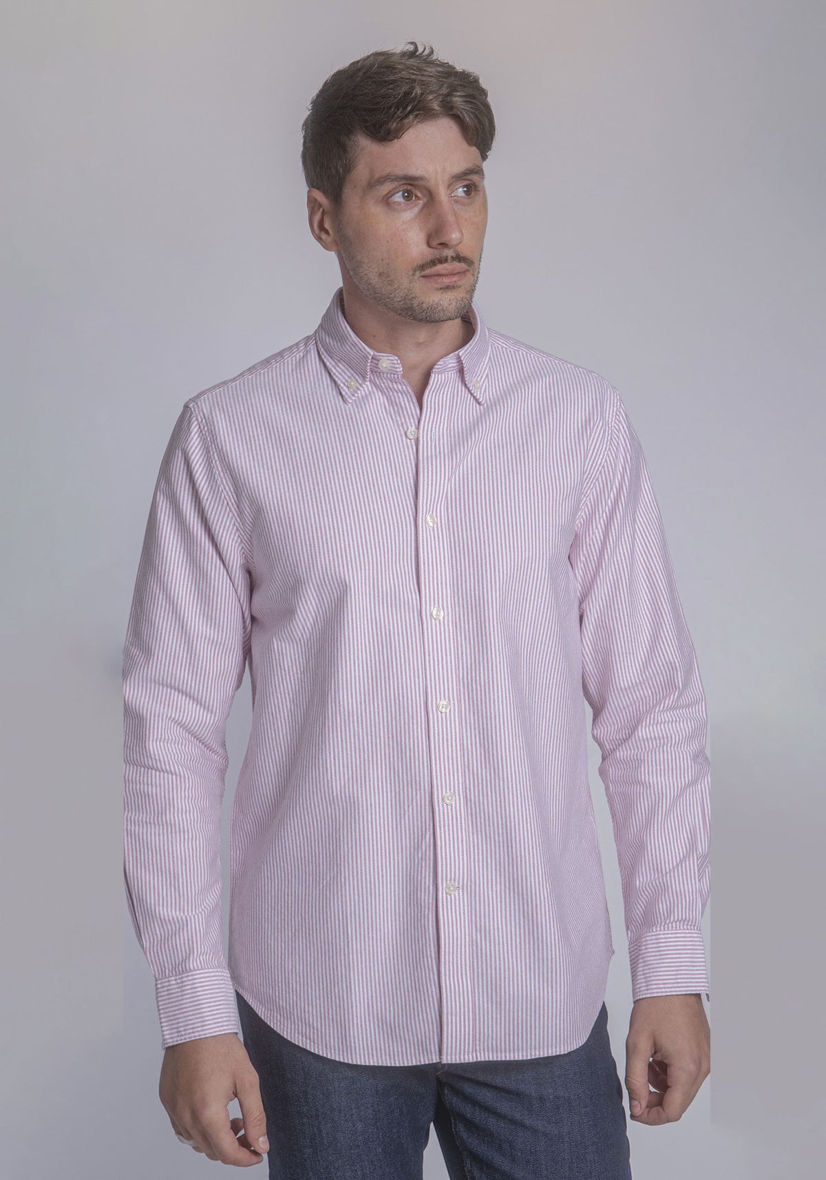 CARVEN CAMISA M/L HOMBRE ROJO CVK04120RD