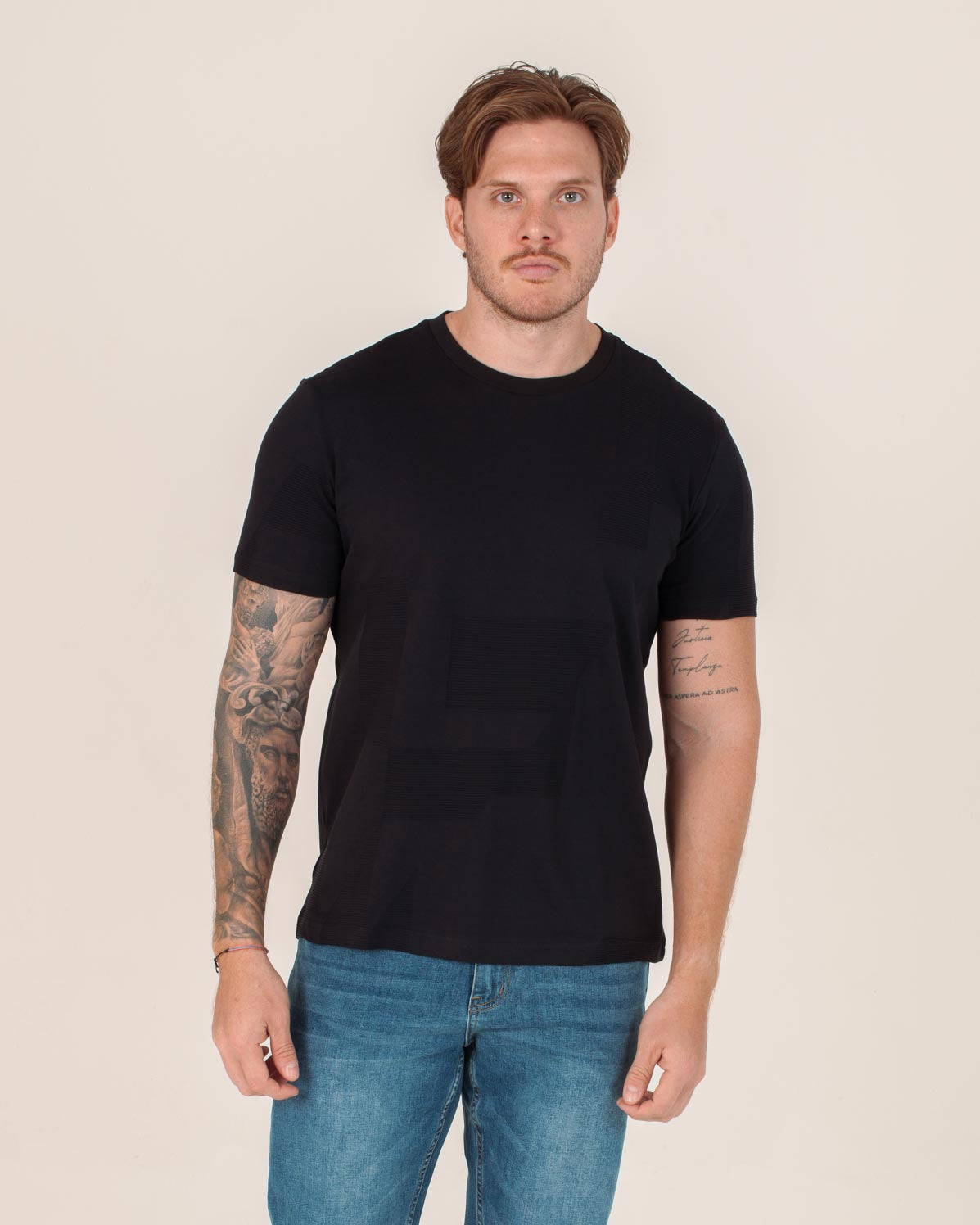 CARVEN T-SHIRT HOMBRE NEGRO CVY12193BL