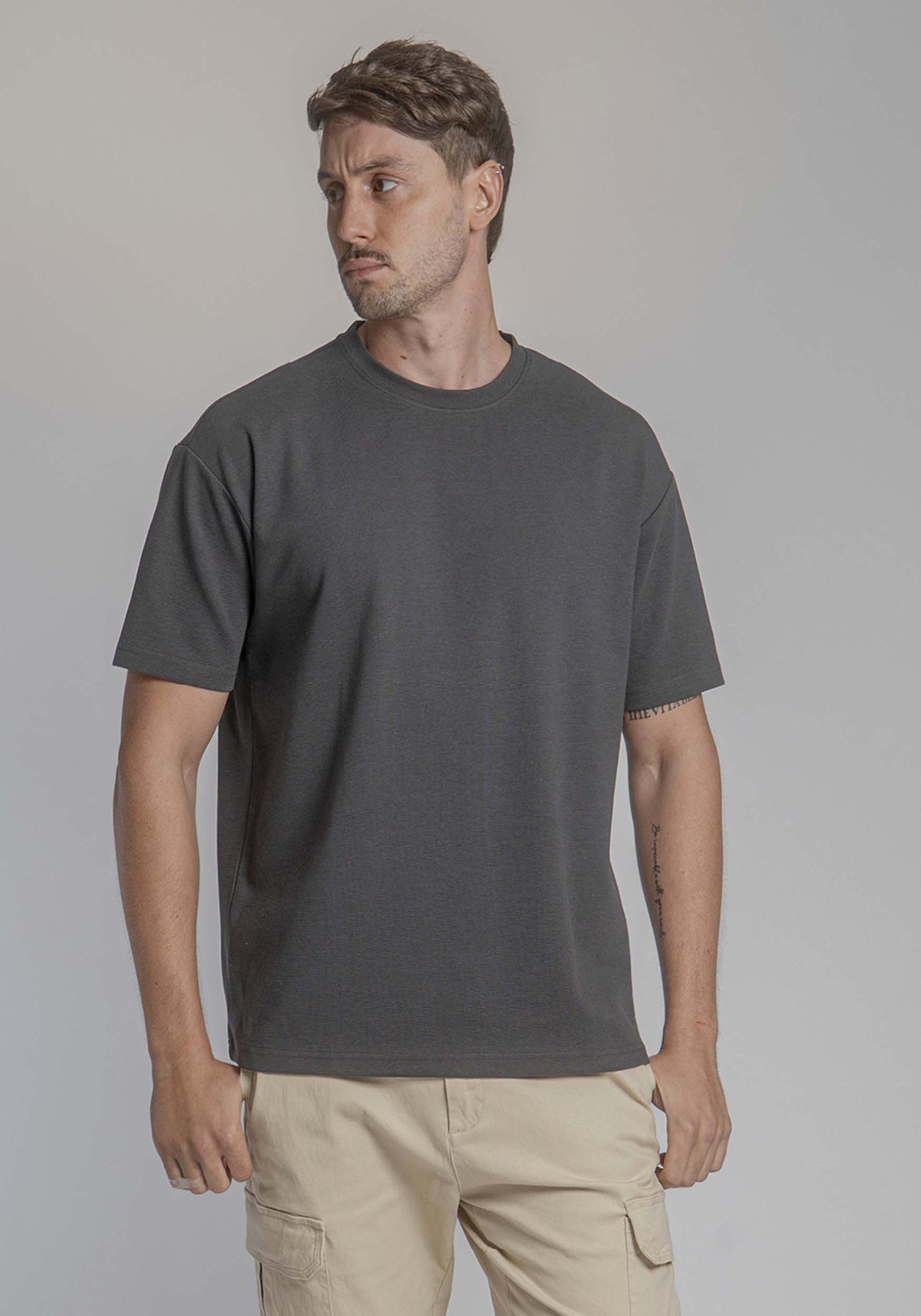 CARVEN T-SHIRT HOMBRE GRIS CVY30111CH