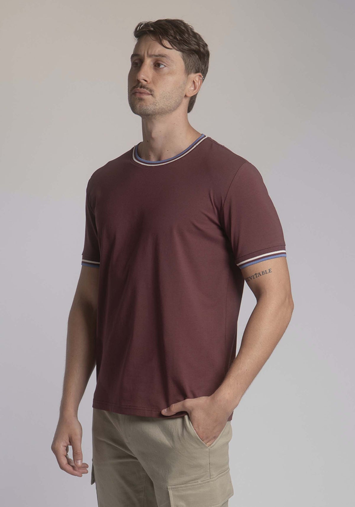 CARVEN T-SHIRT HOMBRE MARRON CVY30148CCBR