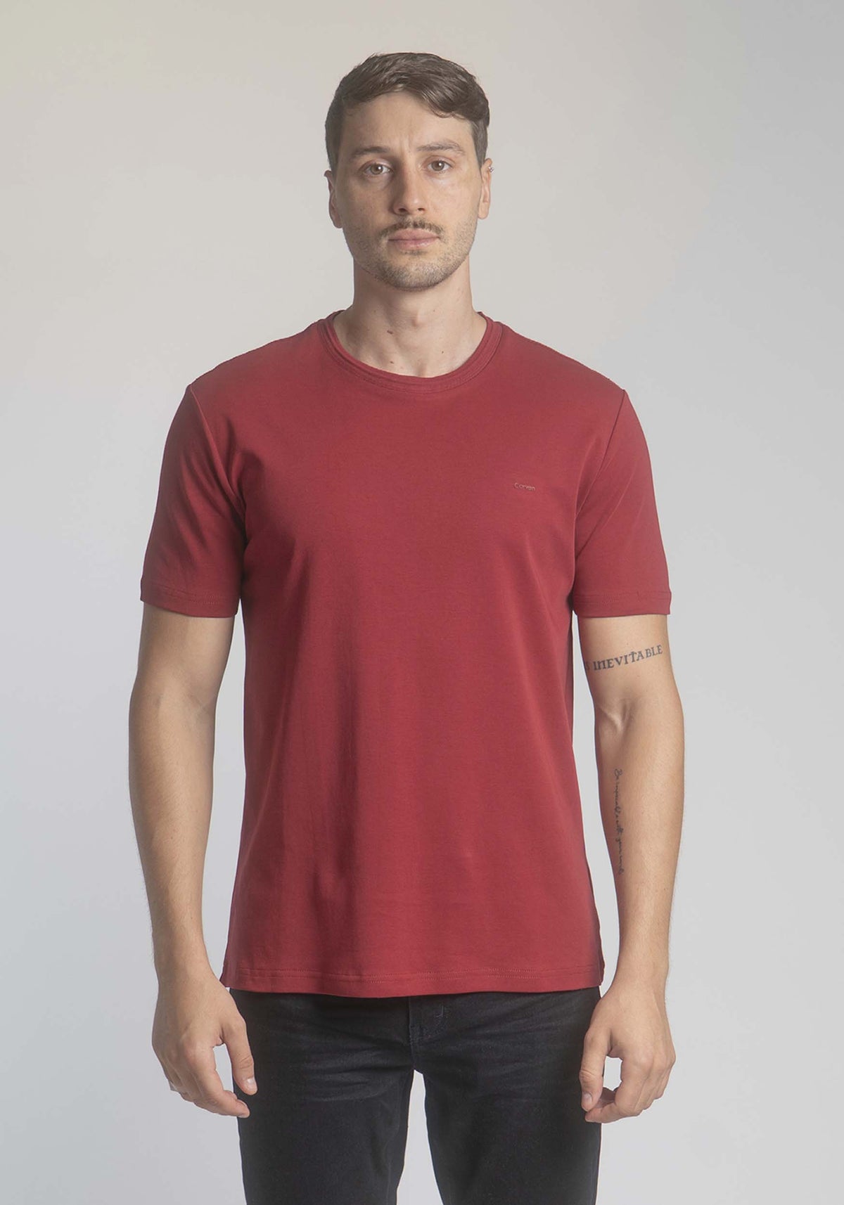 CARVEN T-SHIRT HOMBRE ROJO CVY30104CFRD