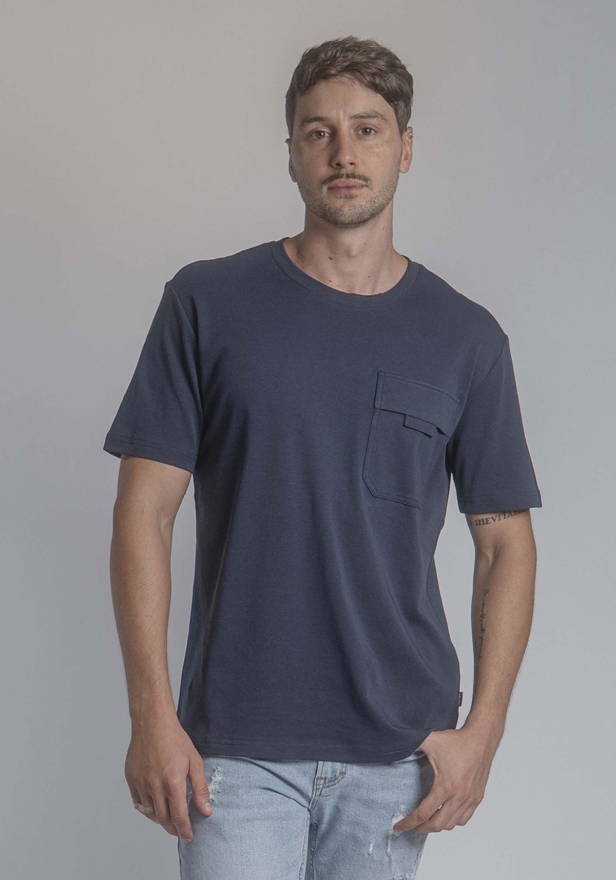 CARVEN T-SHIRT HOMBRE AZUL CVY30103DKNV