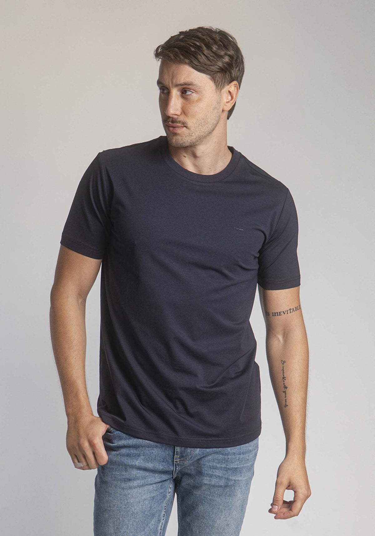 CARVEN T-SHIRT HOMBRE AZUL CVY30116DKNV