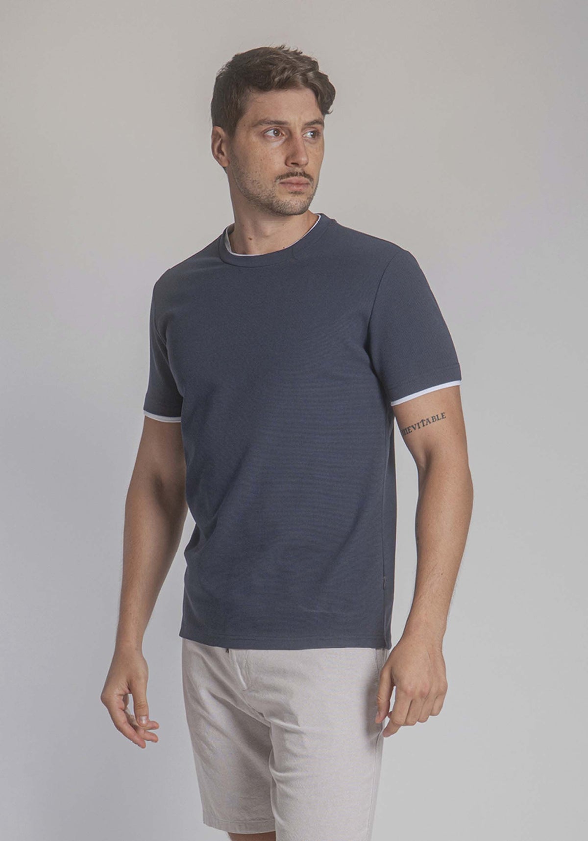 CARVEN T-SHIRT HOMBRE AZUL CVY30128NV