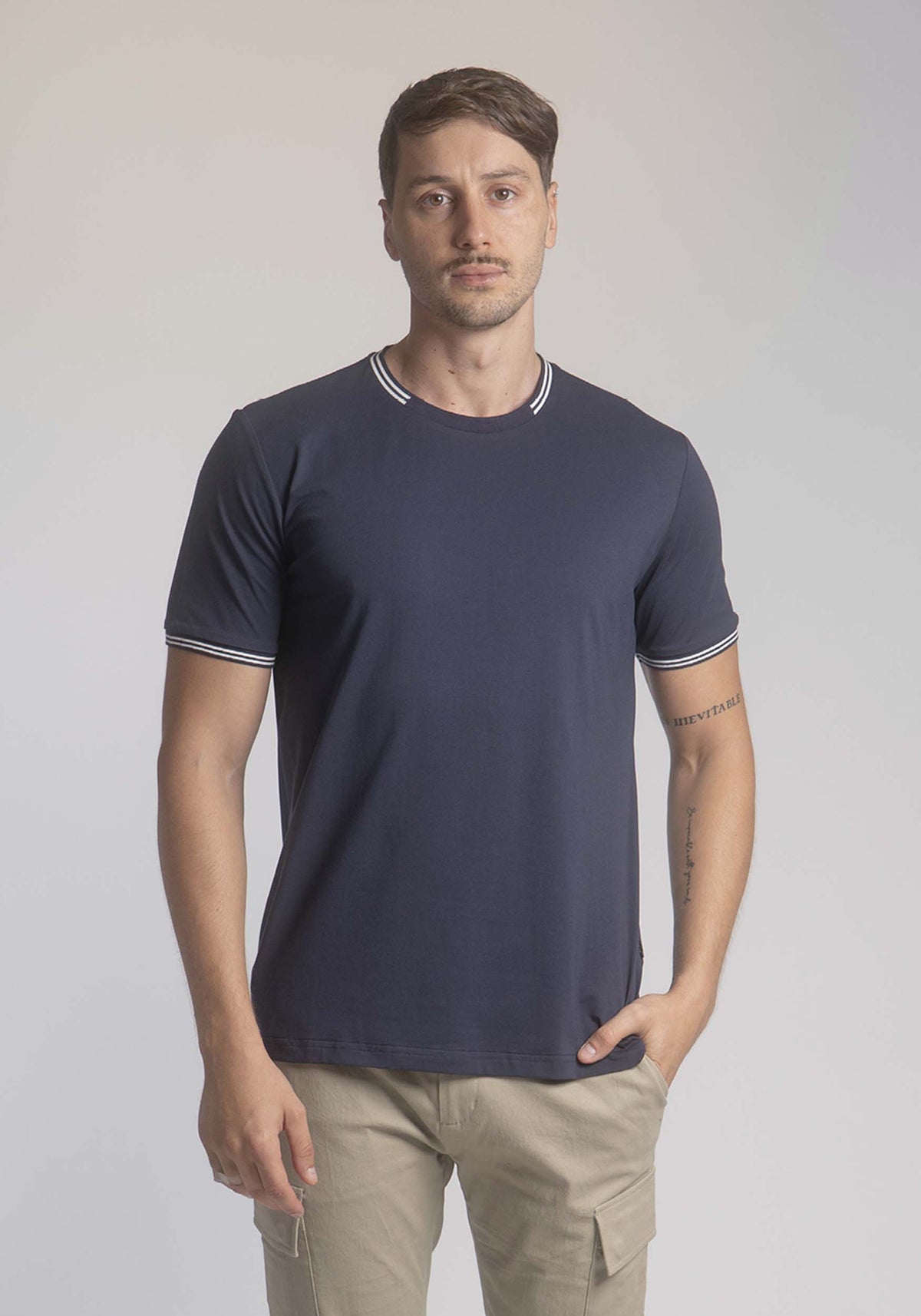 CARVEN T-SHIRT HOMBRE AZUL CVY30190NV