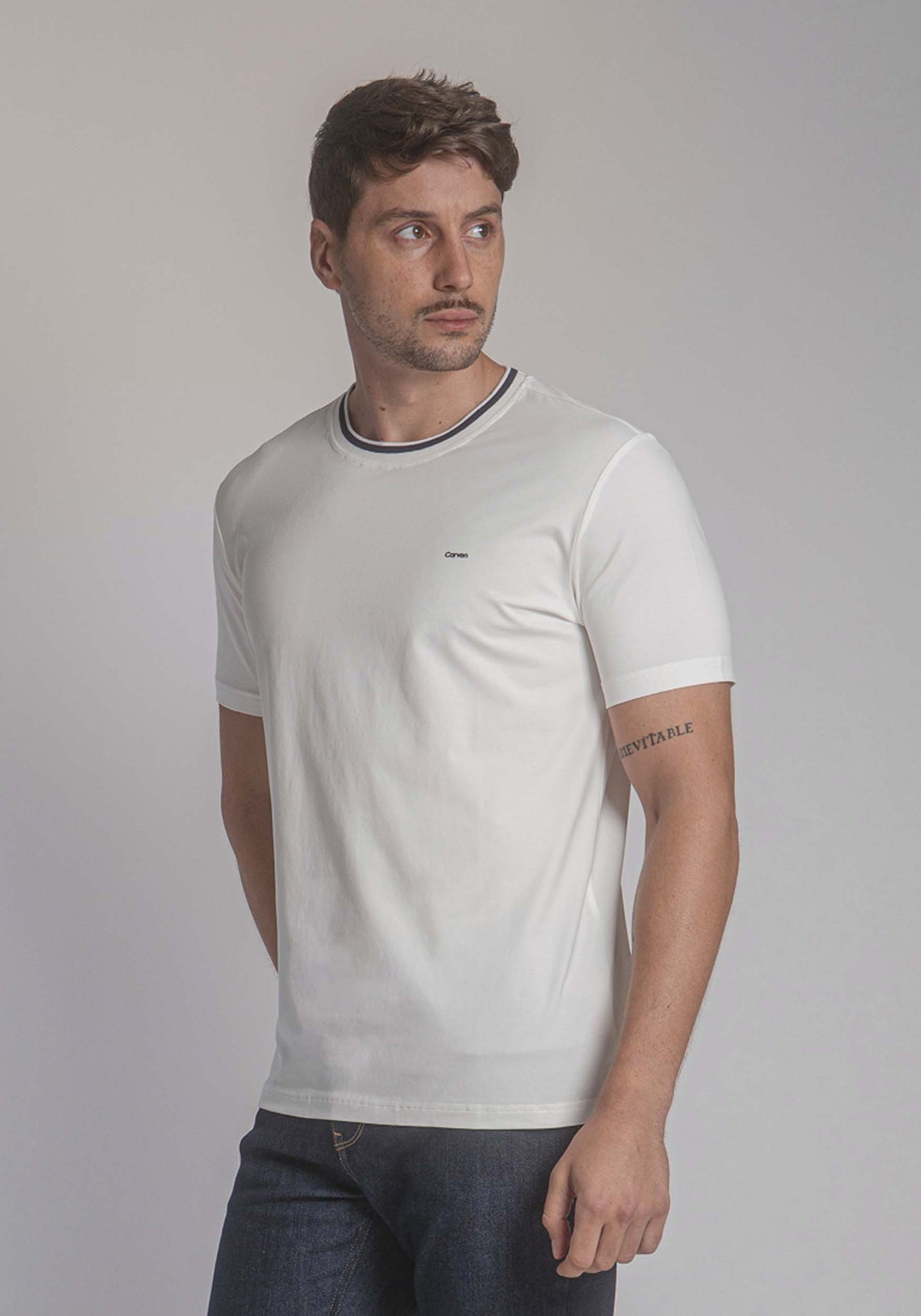 CARVEN T-SHIRT HOMBRE WHITE CVY30144OWH