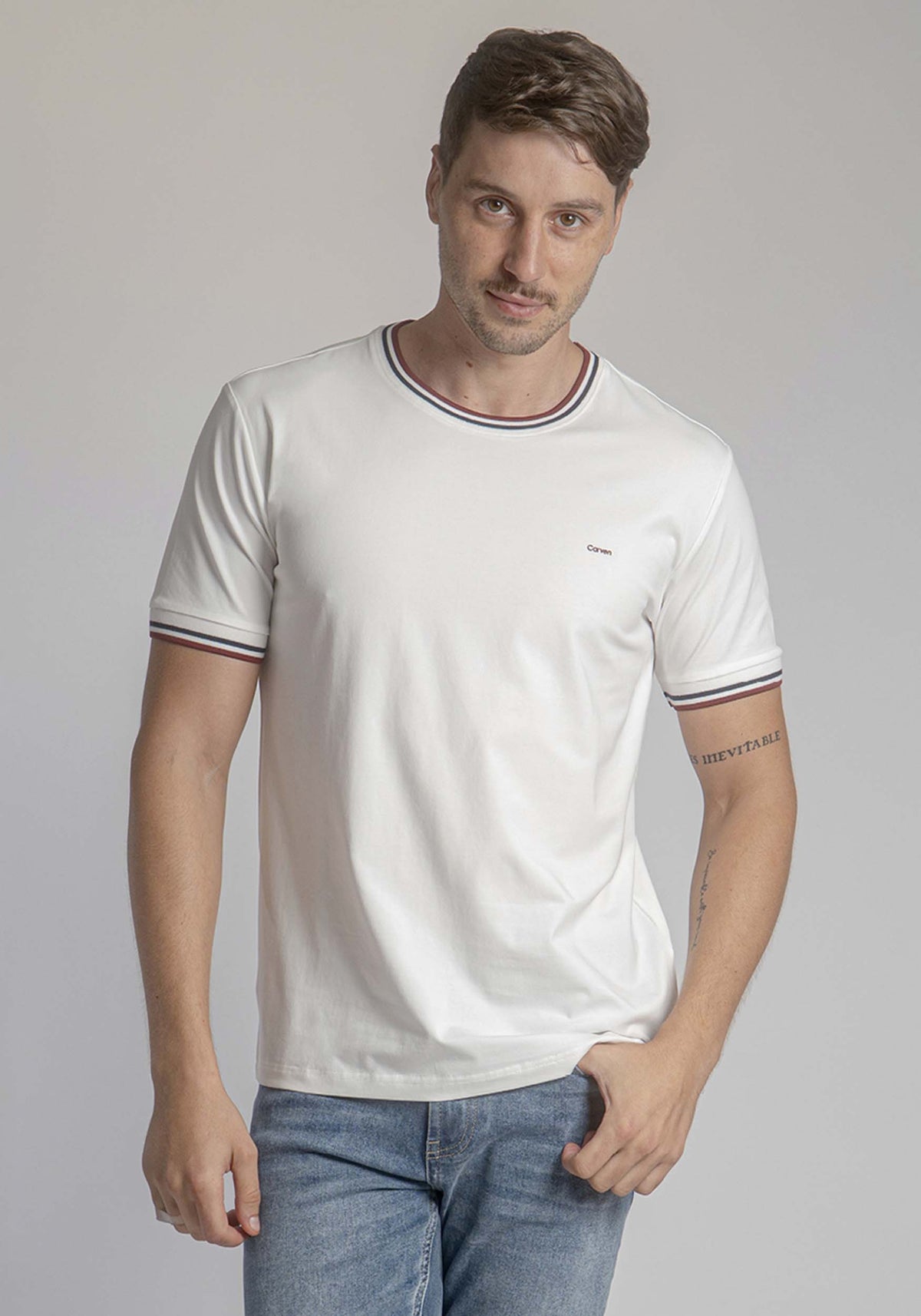 CARVEN T-SHIRT HOMBRE WHITE CVY30148OWH