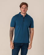 CARVEN POLO HOMBRE AZUL CVY31176ABU