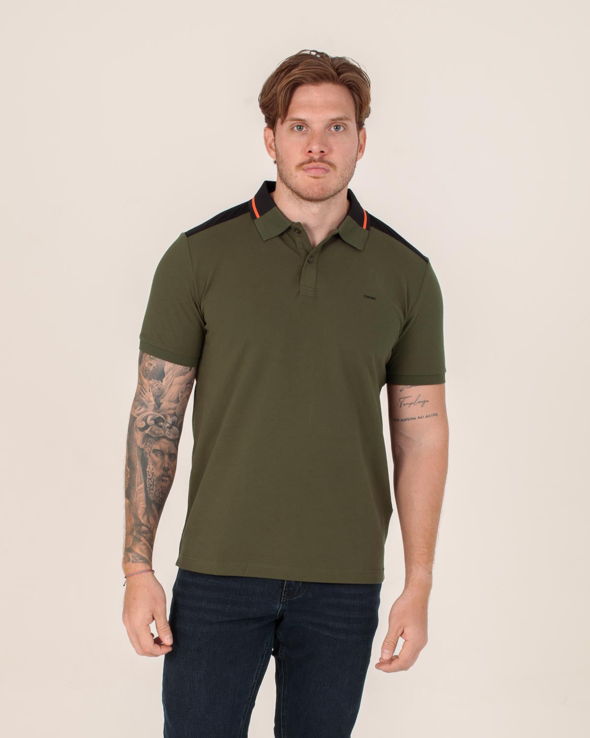 CARVEN POLO HOMBRE VERDE CVY31539AYGE