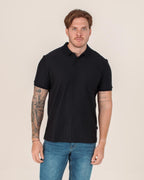 CARVEN POLO HOMBRE NEGRO CVY13562BL