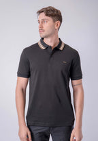 CARVEN POLO HOMBRE NEGRO CVY31558BL