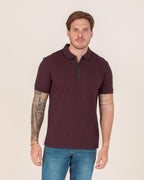 CARVEN POLO HOMBRE ROJO CVY31176DKBUR