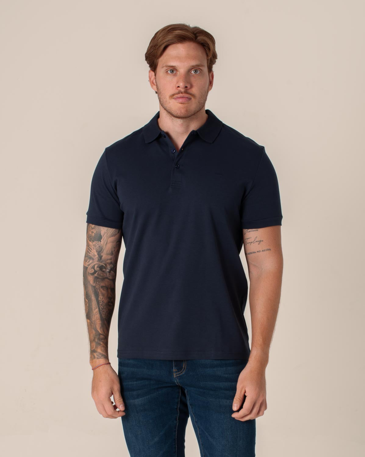 CARVEN POLO HOMBRE AZUL CVY31177DKNV