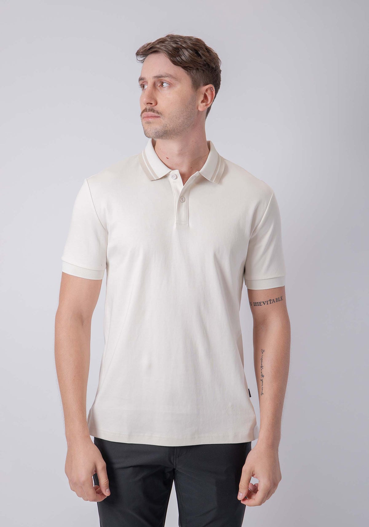 CARVEN POLO HOMBRE BLANCO CVY31540PY