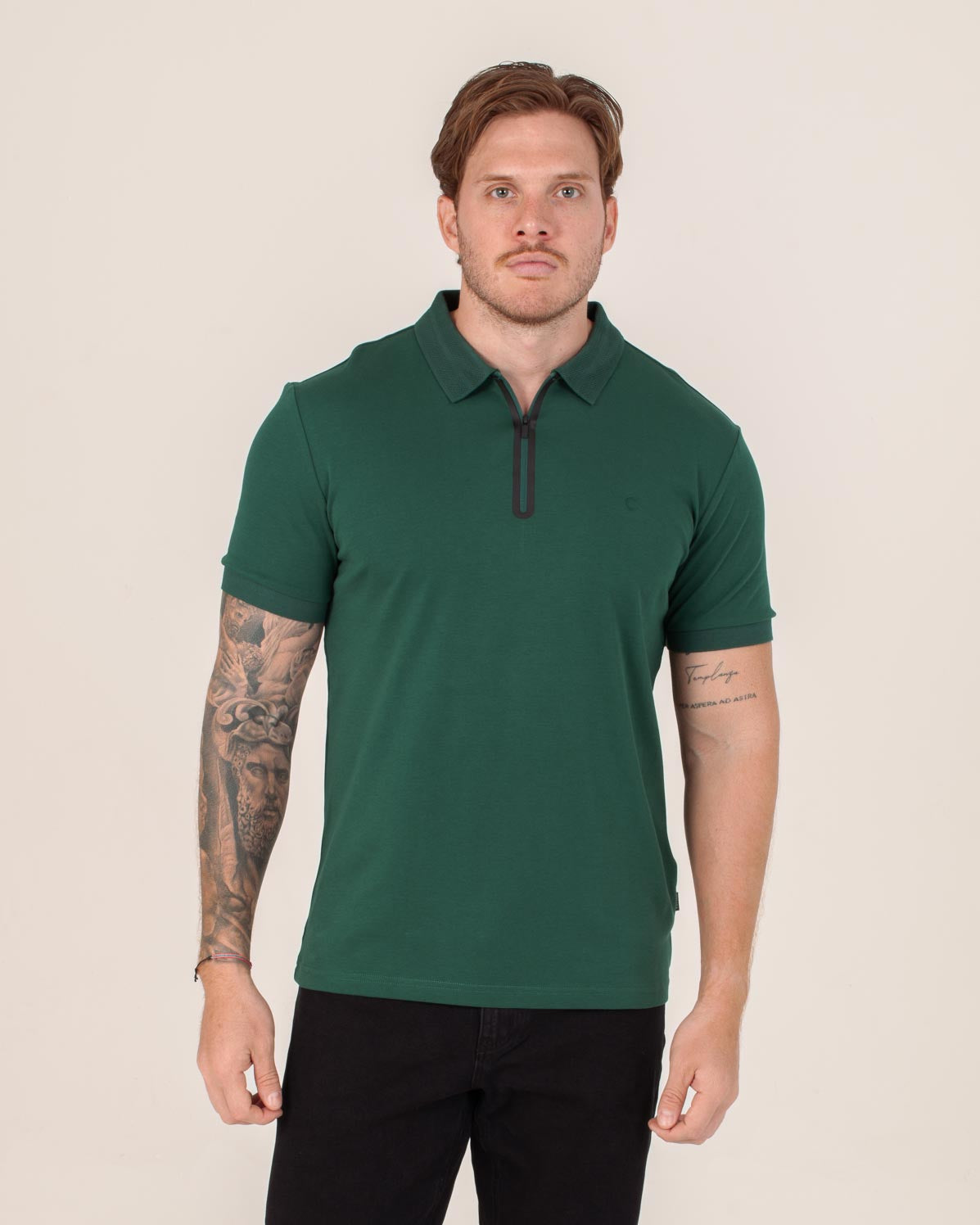 CARVEN POLO HOMBRE VERDE CVY31514PNGE