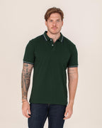 CARVEN POLO HOMBRE VERDE CVY31543PNGE