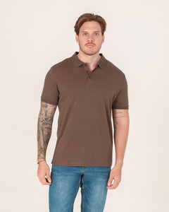 CARVEN POLO HOMBRE MARRON CVY31517SP