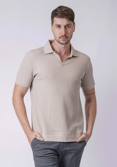 CARVEN POLO HOMBRE BEIGE CVY13515ST