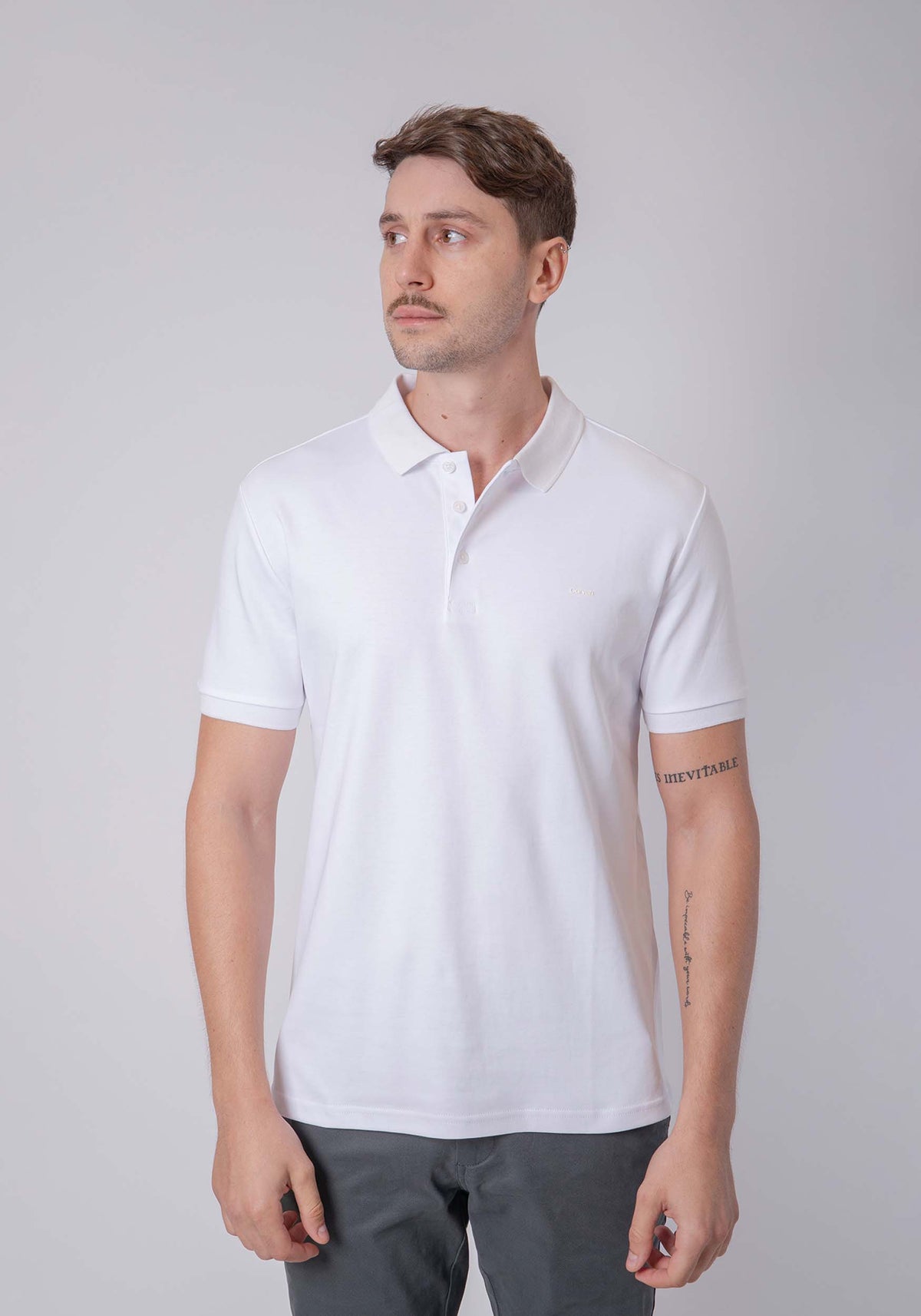 CARVEN POLO HOMBRE WHITE CVY31517WH