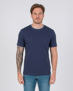 T-Shirt P/H M/C Carven Para Hombre Color Azul Cv-Z30-333-Nv