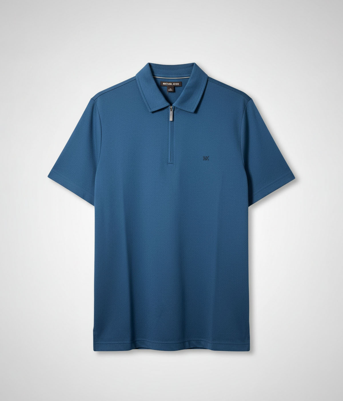 MICHAEL KORS POLOS SLEEK PIQUE SS ZIP POLO HOMBRE CS552HOHFK424BLU