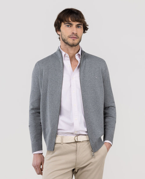 Cárdigan Cremallera EL GANSO HOMBRE GRIS