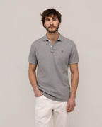 Polo Piqué Garment Dyed EL GANSO HOMBRE GRIS