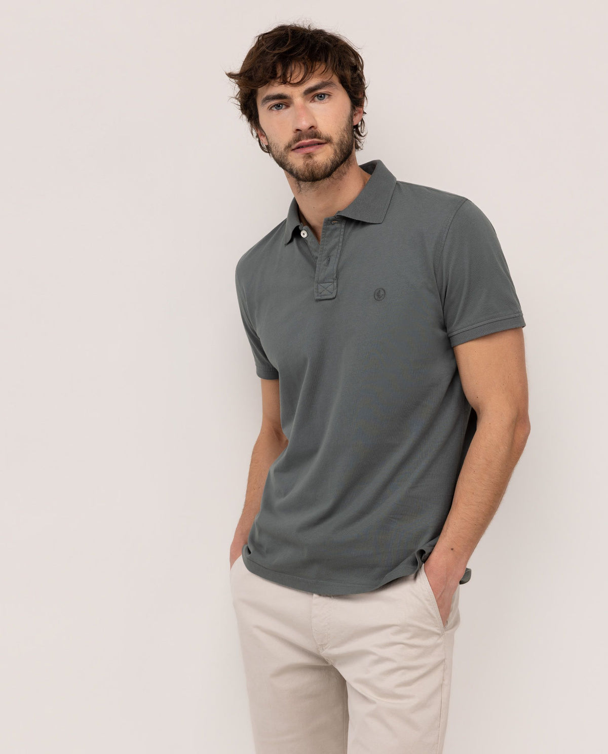 Polo Single Jersey EL GANSO HOMBRE VERDE