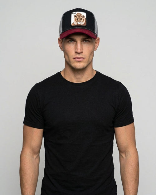 GORRA GORIN BROSS CIRCWOOL OF LIFE COLOR NEGRO
