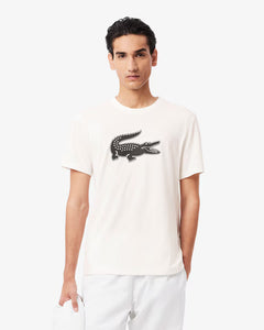 LACOSTE TH204223AU8 CAMISETA DEPORTIVA XXL WHITE