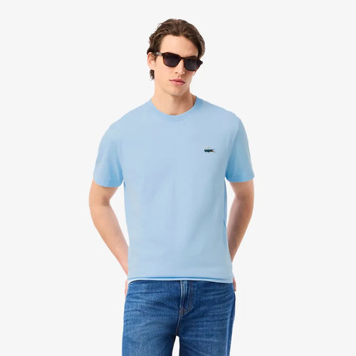 LACOSTE TH5899HBP CAMISETA LANDSCAPE ESTAMPA COCODRILO BLUE