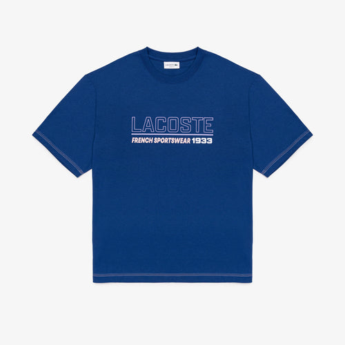 LACOSTE TH9284C4X CAMISETA DE MANGA CORTA BLUE