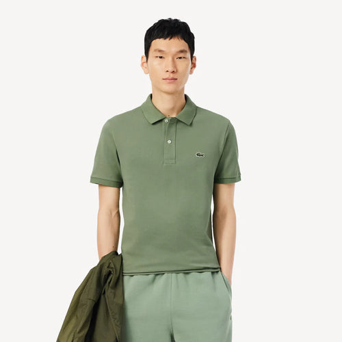 LACOSTE PH4012S86 POLO L.12. PIQUE SLIM FIT GREEN