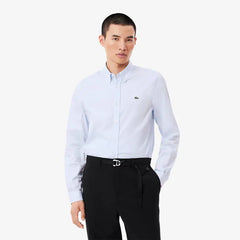 CAMISA LACOSTE HOMBRE AZUL CH1843HBP