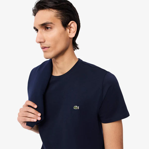 CAMISETA LACOSTE HOMBRE AZUL TH6709166