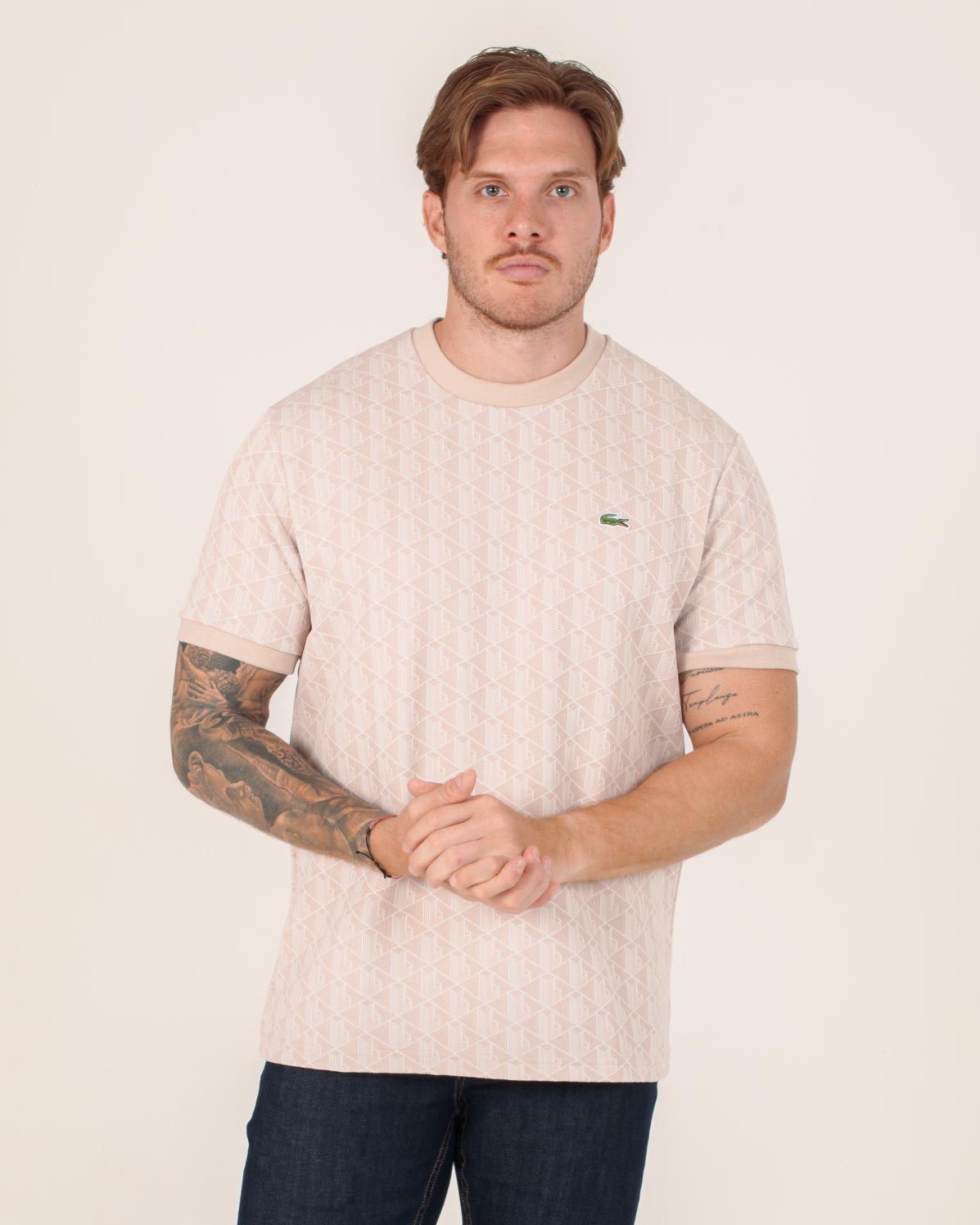 CAMISETA LACOSTE HOMBRE NARANJA TH11978GI