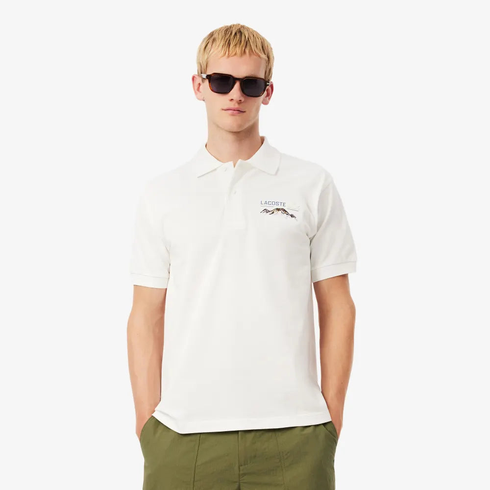 LACOSTE Polo MiniPique Bordado Clasico PH582170V