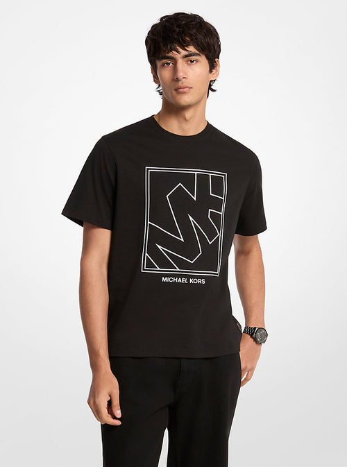 MICHAEL KORS CAMISETAS HD FLAGSHIP TEE HOMBRE CR652SY1V2001BLK