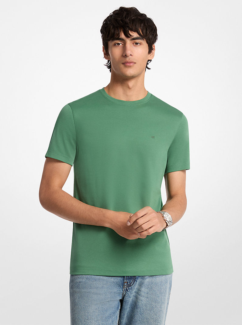 MICHAEL KORS CAMISETAS SLEEK MK CREW HOMBRE CF15FJ2C93924GRN