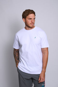NAUTICA CAMISETAS DE HOMBRE BLANCO