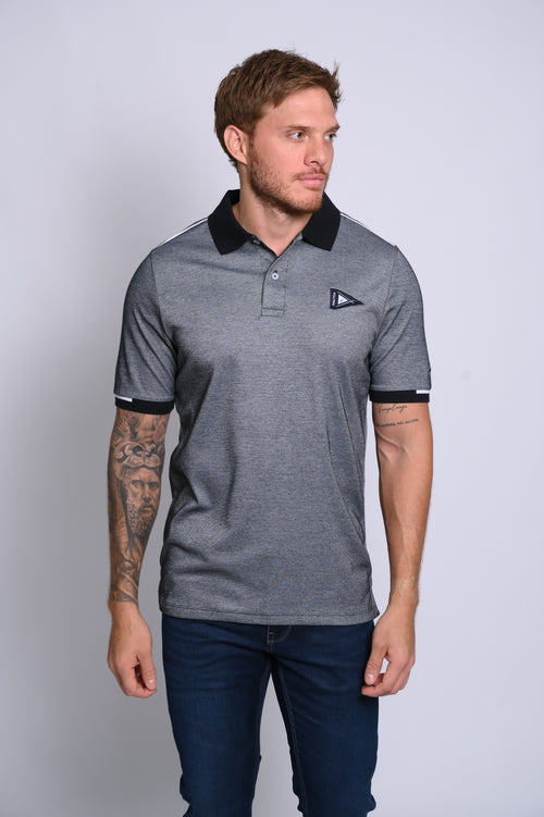 NAUTICA PLAYERA DE HOMBRE NEGRO