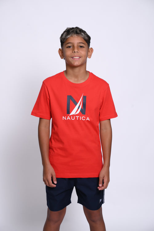 NAUTICA CAMISETAS DE NIÑO N3JK0892835