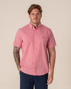 NAUTICA CAMISA M/C DE HOMBRE ROJO 27109WS-6FO