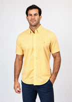 NAUTICA CAMISA M/C DE HOMBRE AMARILLO 27109WS-7MF