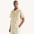 CAMISA NAUTICA PARA CABALLERO COLOR BEIGE