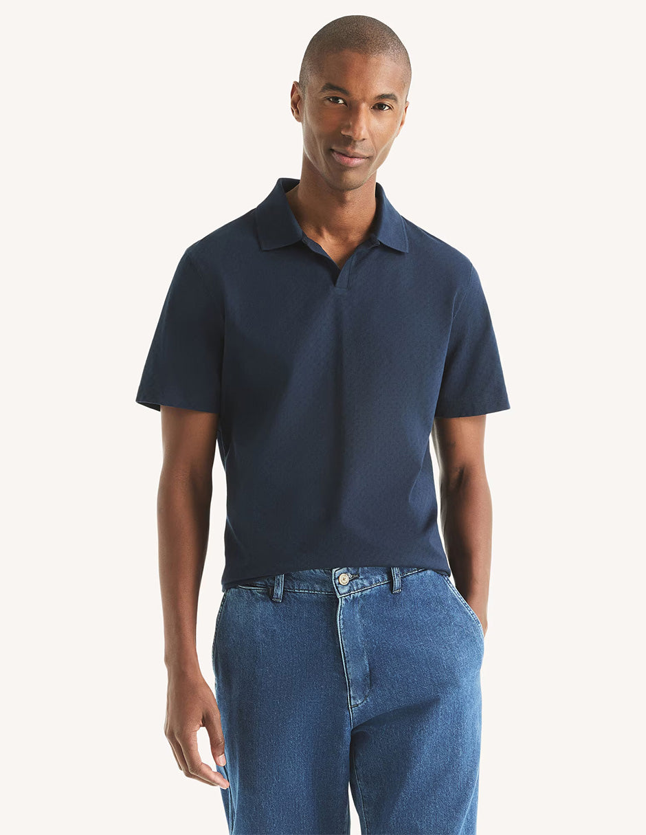 NAUTICA PLAYERA DE HOMBRE M/C AZUL KR6511-4VN