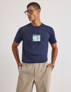 NAUTICA T-SHIRT M/C DE HOMBRE AZUL N1U04137-459