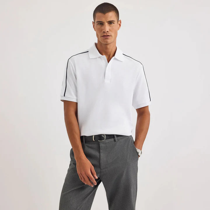 NAUTICA PLAYERA DE HOMBRE M/C BLANCO N1U04130-908