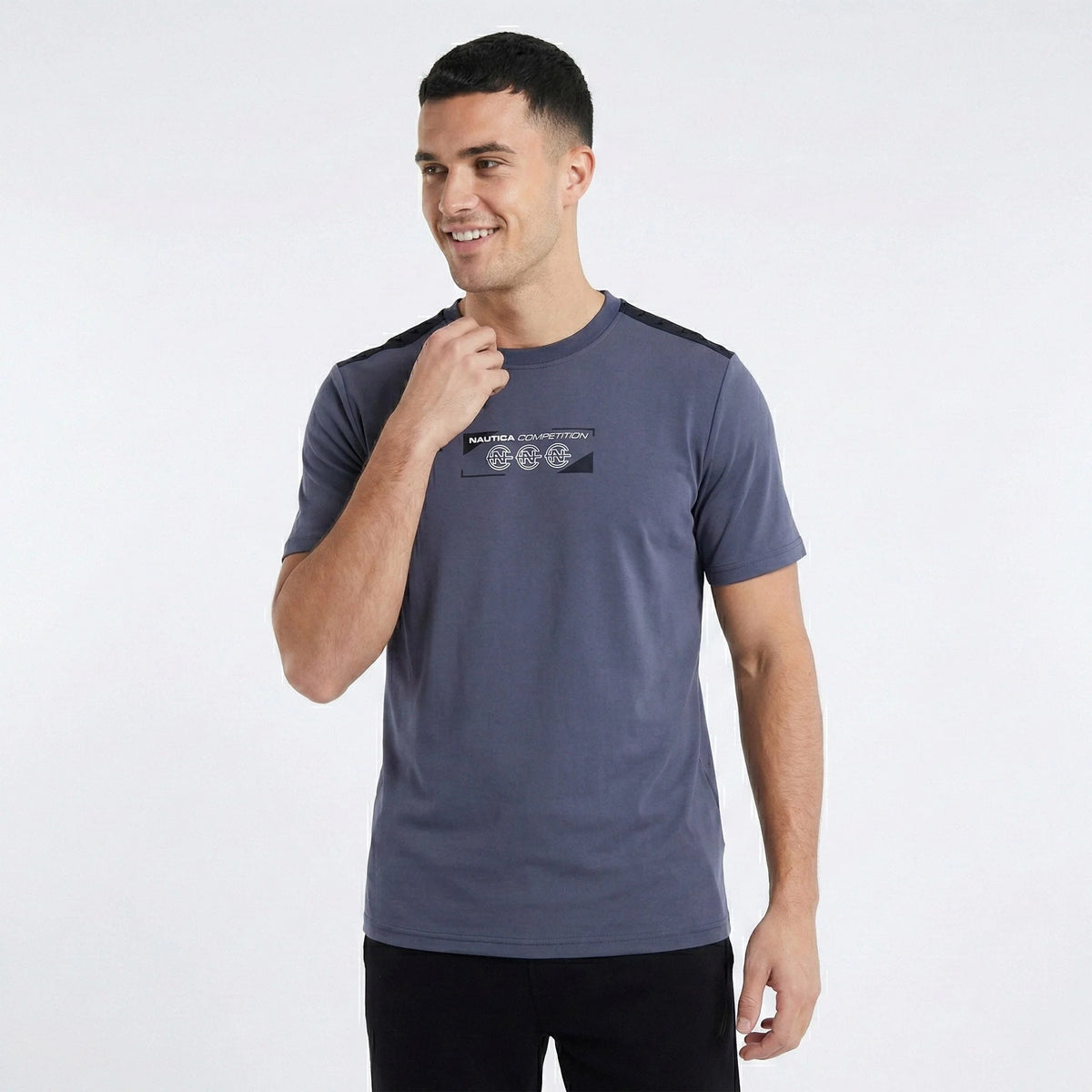 NAUTICA T-SHIRT M/C DE HOMBRE BLANCO N7U04140-134